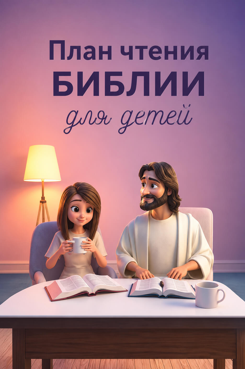 Обложка книги «План чтения Библии для детей»